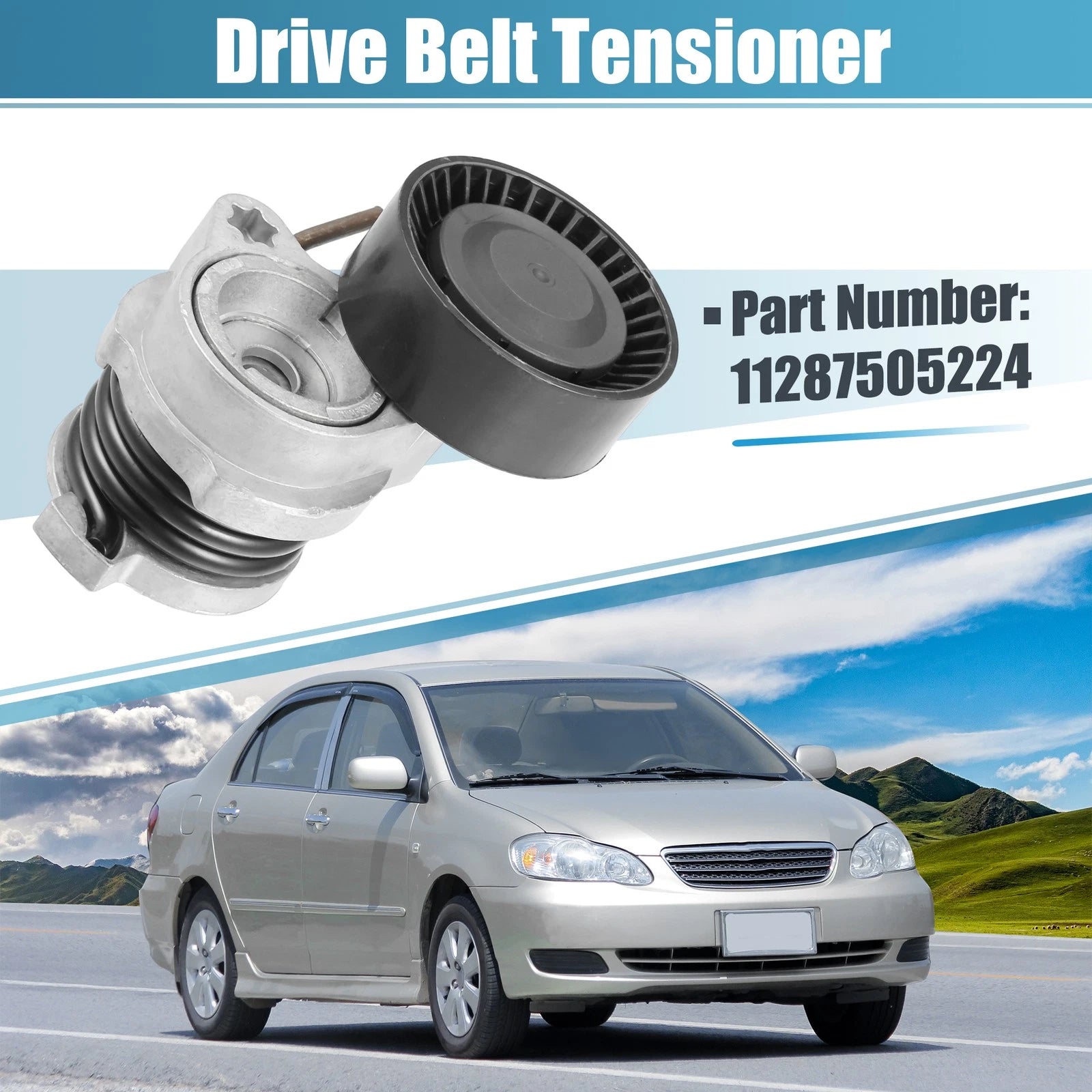 Belt Tensioner Pulley Replacement for BMW 545i (2004–2011)