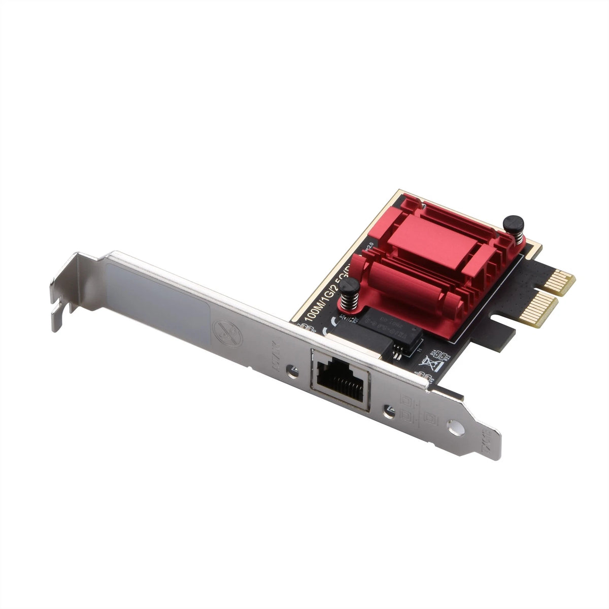2.5G Ethernet Adapter RJ45 RTL8125 PCI-E for Gaming PC (Windows)