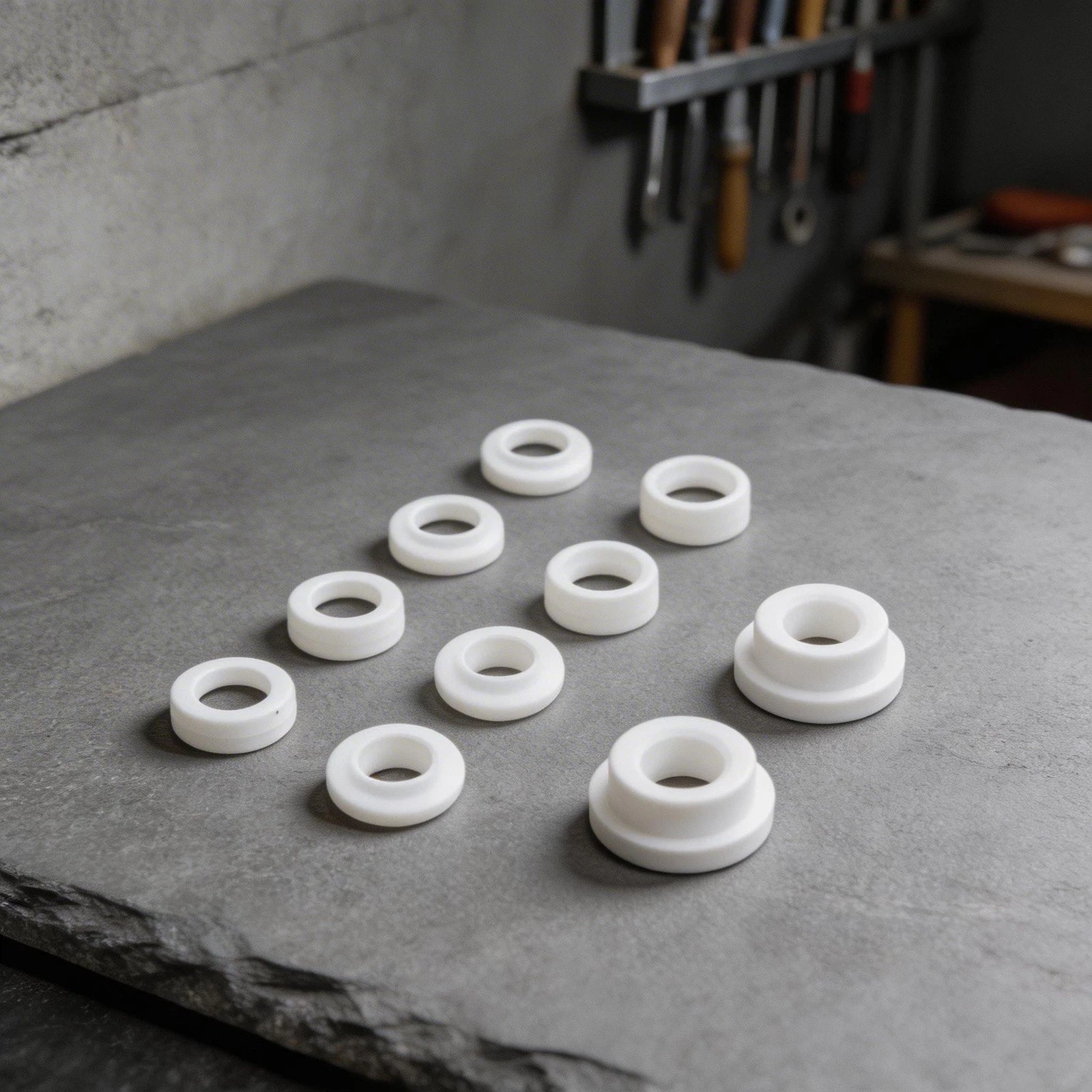 10PCS TIG Gas Lens Insulators for WP17 WP18 WP26