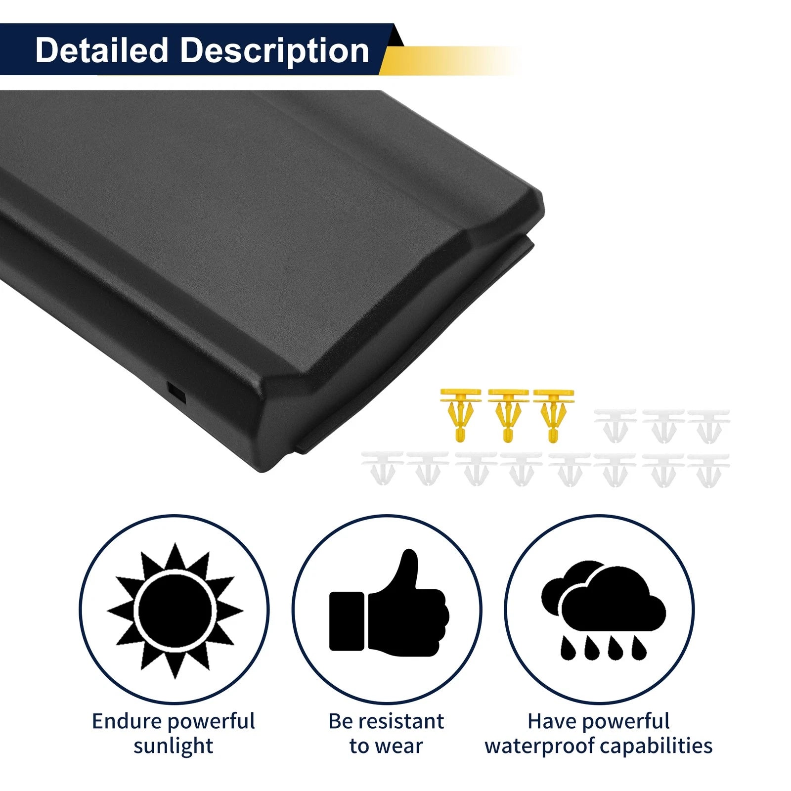 Lower Door Side Garnish Trim Replacement for Chevrolet Equinox (2018–2020)