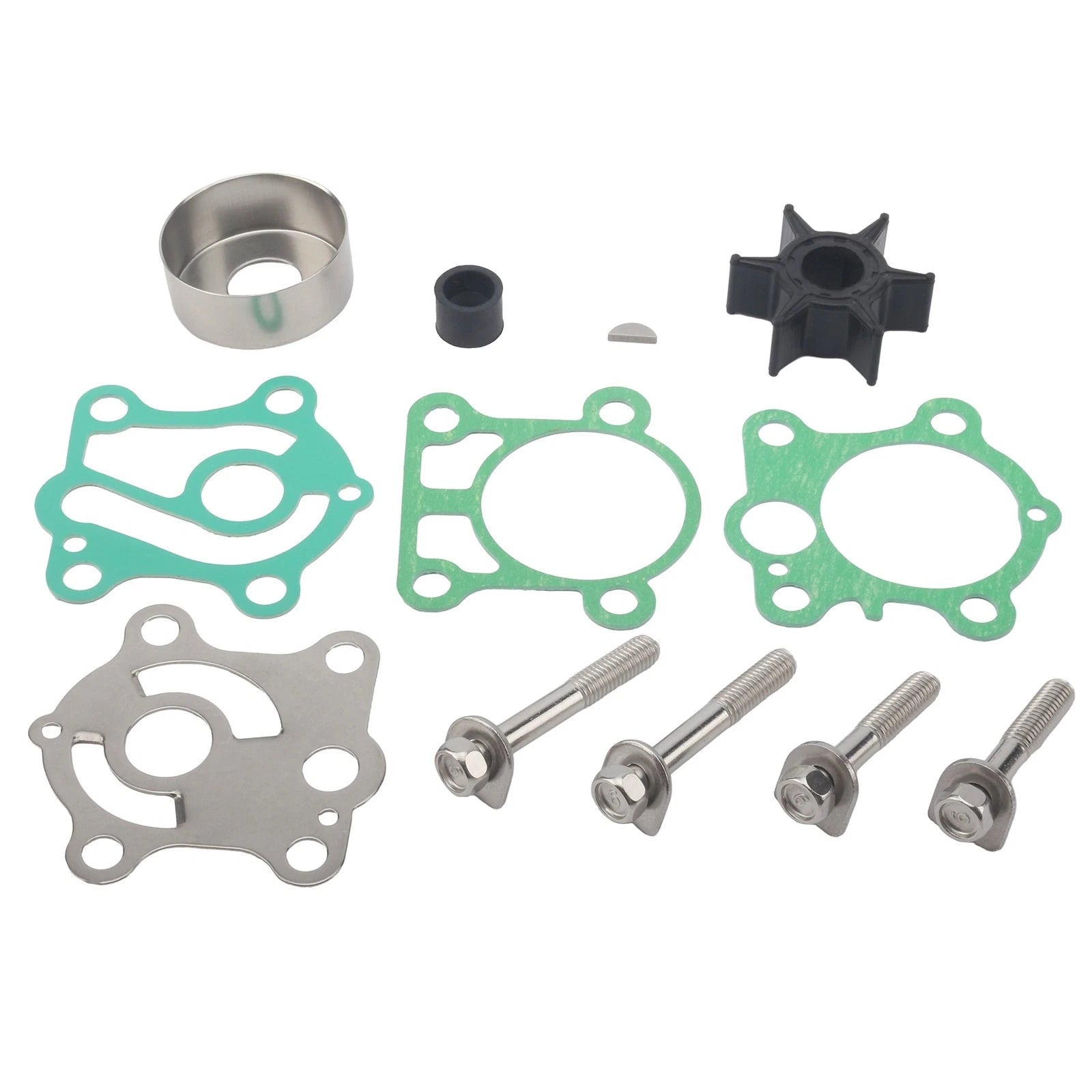 Water Pump Repair Service Kit 6H4-W0078-00 for Yamaha Outboard