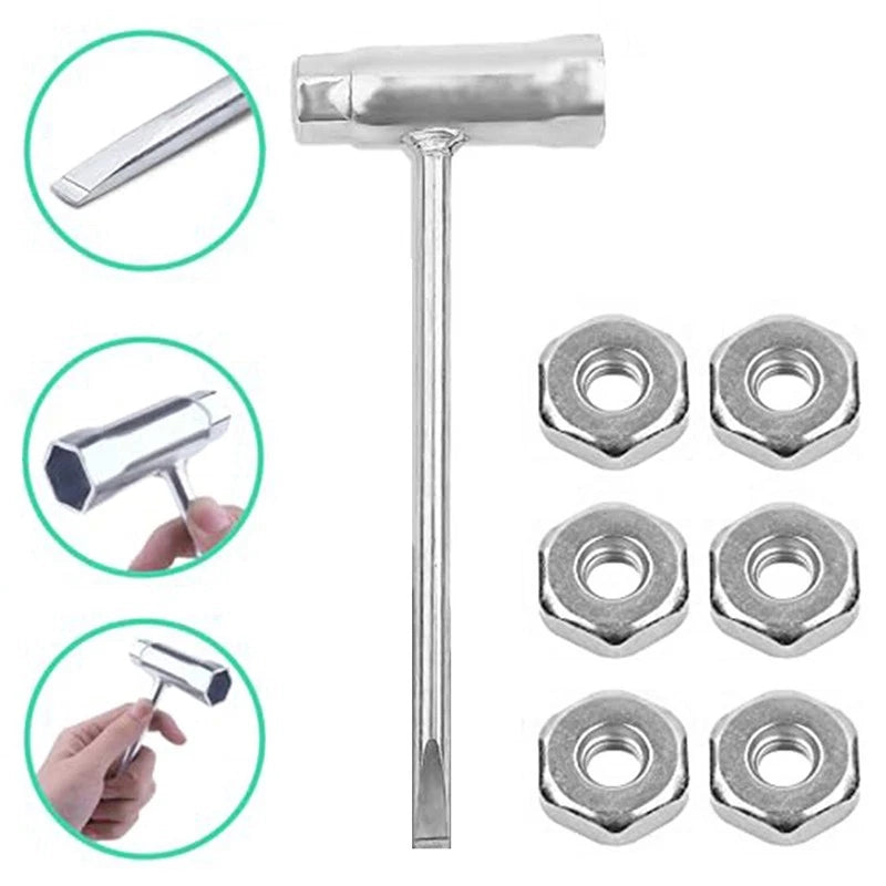 Nut Kit for Various Chainsaws (Multi Use Wrench Tool)