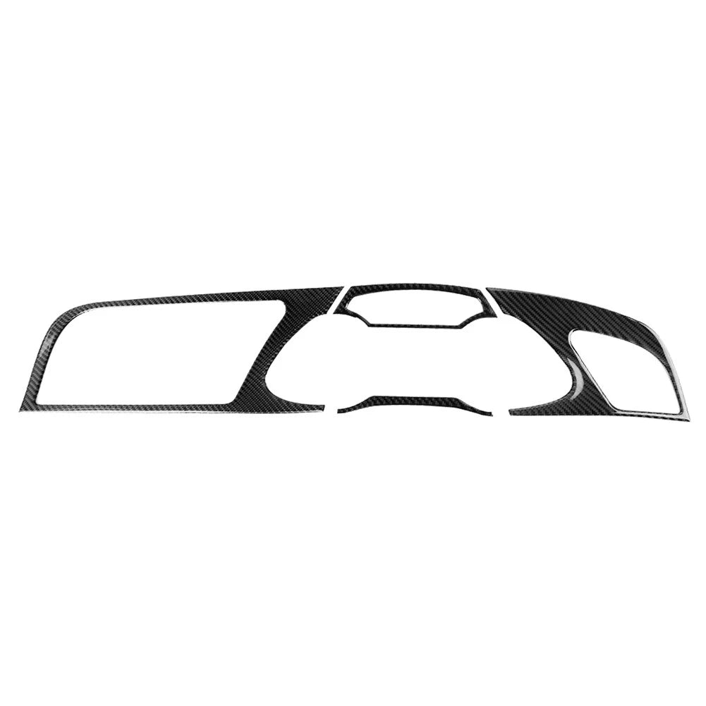 Set of 4 RHD Dashboard Instrument Panel Trim Covers for Audi A4 (2009–2010)