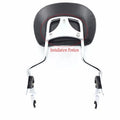Chrome Sissy Bar Backrest Pad Mount Kit for Harley Touring (2009–2017)