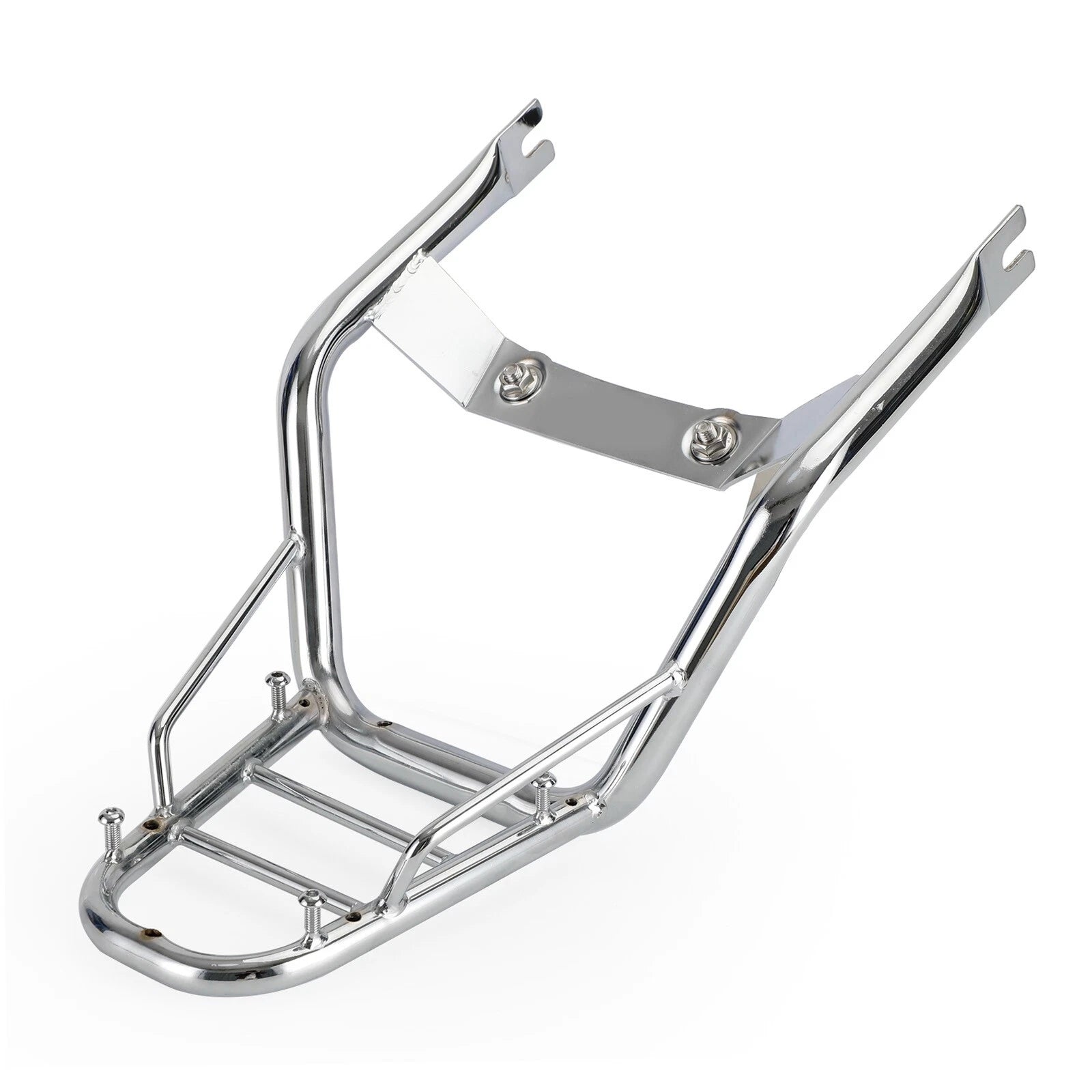 Chrome Rear Rack Luggage Carrier for Honda Z125 Monkey 125 (2018–2024) T9