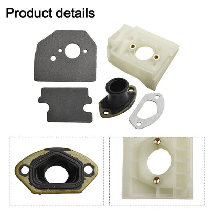 Carburetor Bracket Gaskets Kit for Chainsaw 4500 5200 5800
