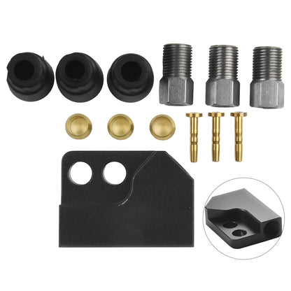 Hydraulic Brake Cable Tee 1 to 2 Adapter for Versatile Applications