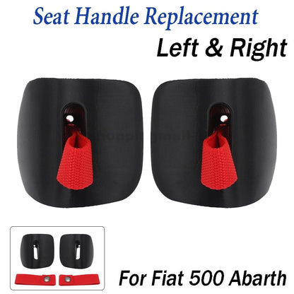 Seat Handle Replacement Pair for Fiat 500 Abarth (2012–2019) 3D Printed PETG