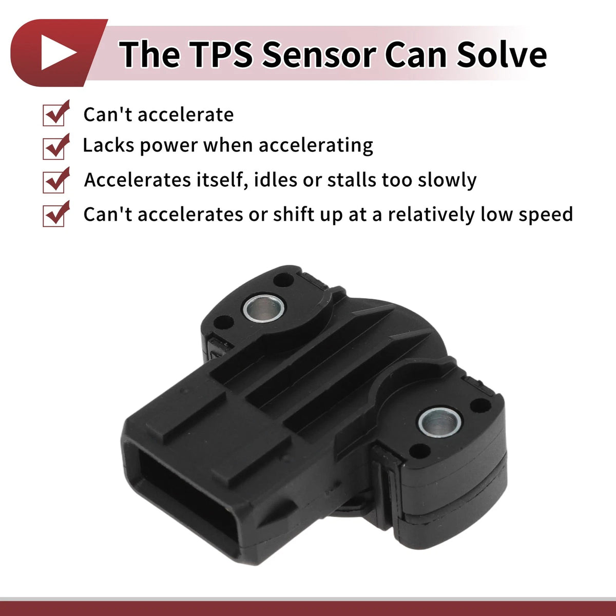 Throttle Position Sensor for Volkswagen Cabriolet (1991–1993) No.044907385A