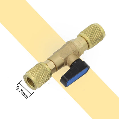 Brass Refrigeration Ball Valve Connector for Reliable Applications