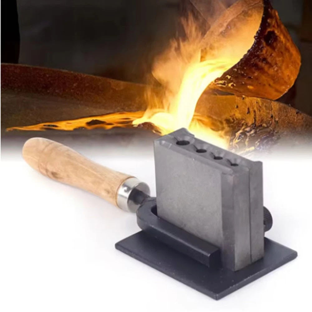 Metal Crucible for Casting Ingot Bars and Wires