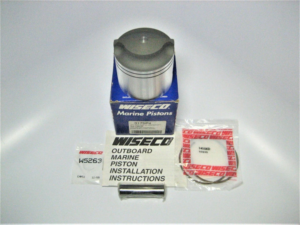 Wiseco 3175P4 Piston Kit for OMC Crossflow V4 (1973)