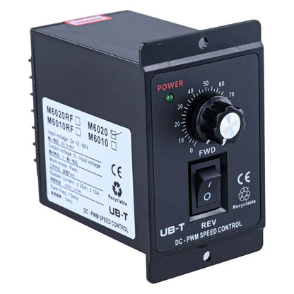 20A DC Motor Controller for PWM 12V to 60V Brush Motor Efficiency