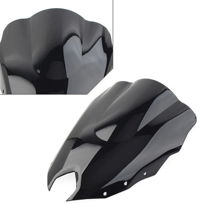 Front Windscreen for Yamaha FZ-6R (2009–2015) Black ABS