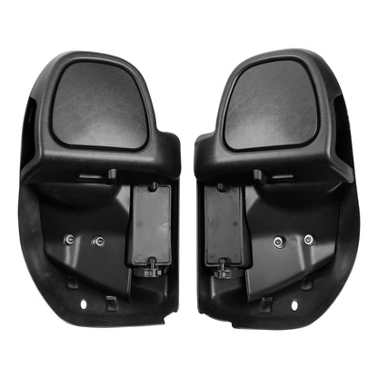 Lower Vented Fairings for Harley Touring Glide (2014–2023) Mysterious Red Sunglo