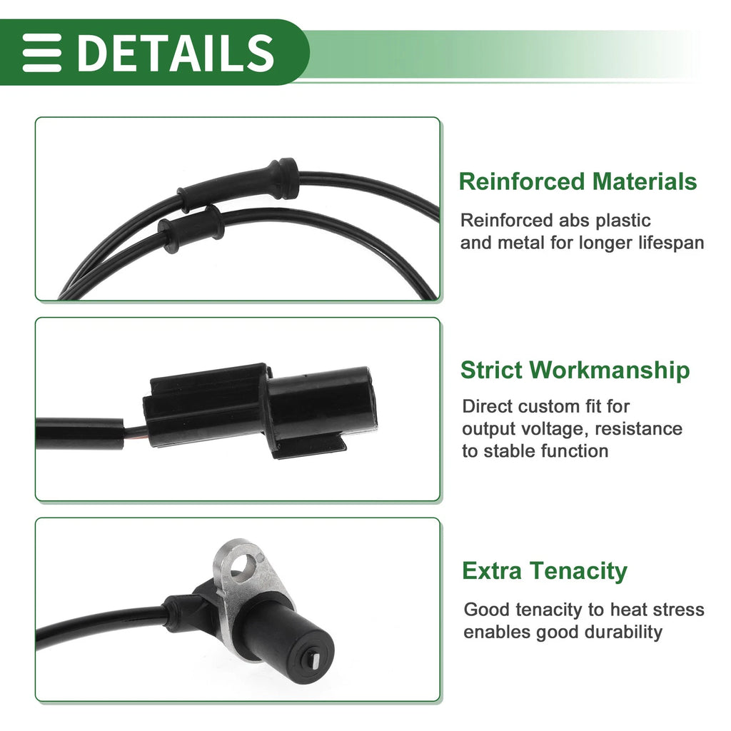 ABS Wheel Speed Sensor Replacement for Mitsubishi Lancer Saloon (2008–2017)