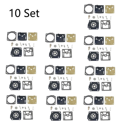 10x Carburetor Diaphragm Kit For DOLMAR PS630 PS6400 PS7300 PS7900 RB-201 Carb