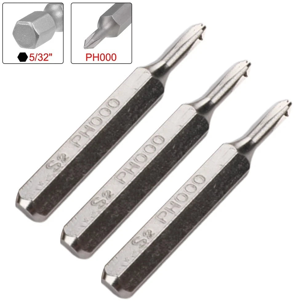 Screwdriver Bits for Power Tools (Chrome)