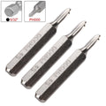 Screwdriver Bits for Power Tools (Chrome)