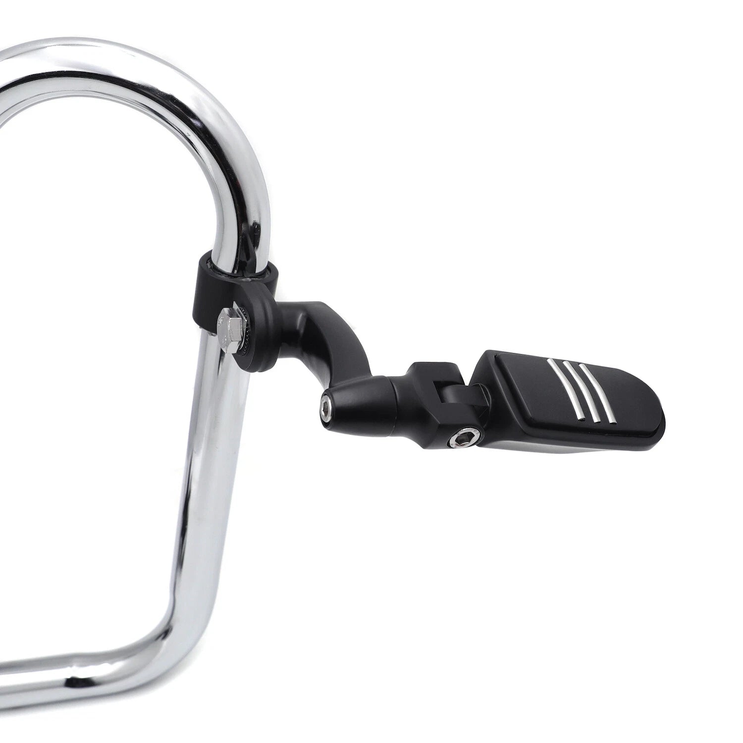 Streamliner Footpegs for Harley (1.25" Highway Engine Guard)