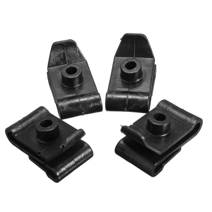 40x Engine Cover Clips for Universal Vehicles (Metal Screw Bolt Fasteners)
