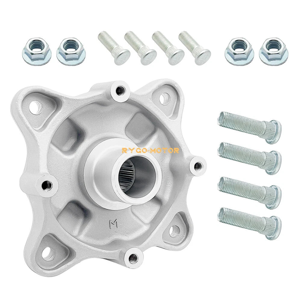 Rear Wheel Hub & Studs Nuts for Polaris Sportsman 400 450 500 600 700 800 (2003–2007)