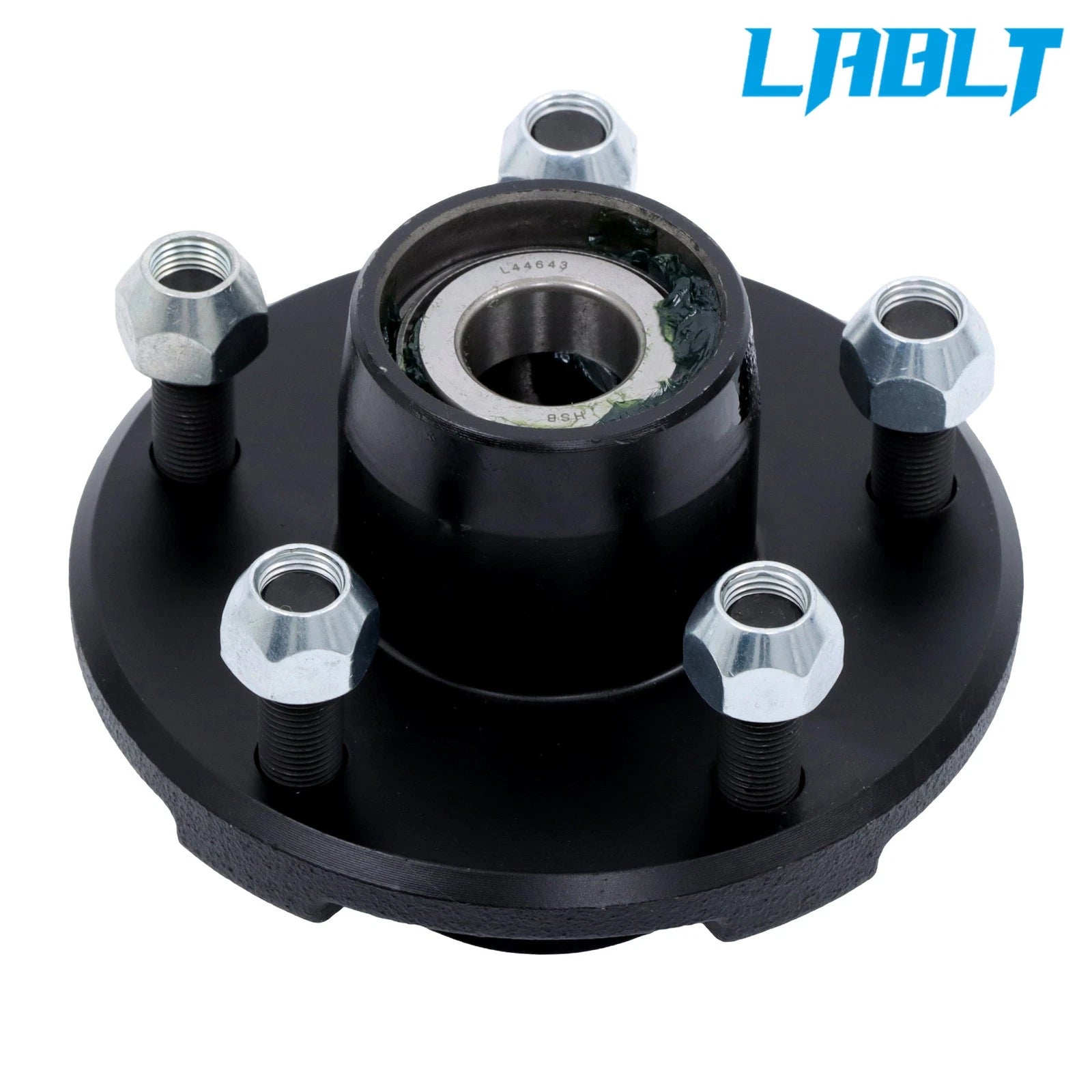 Trailer Wheel Hub Kit 5 on 4.5" Bolt Circle for 2000 lbs Spindle (2000–2000)