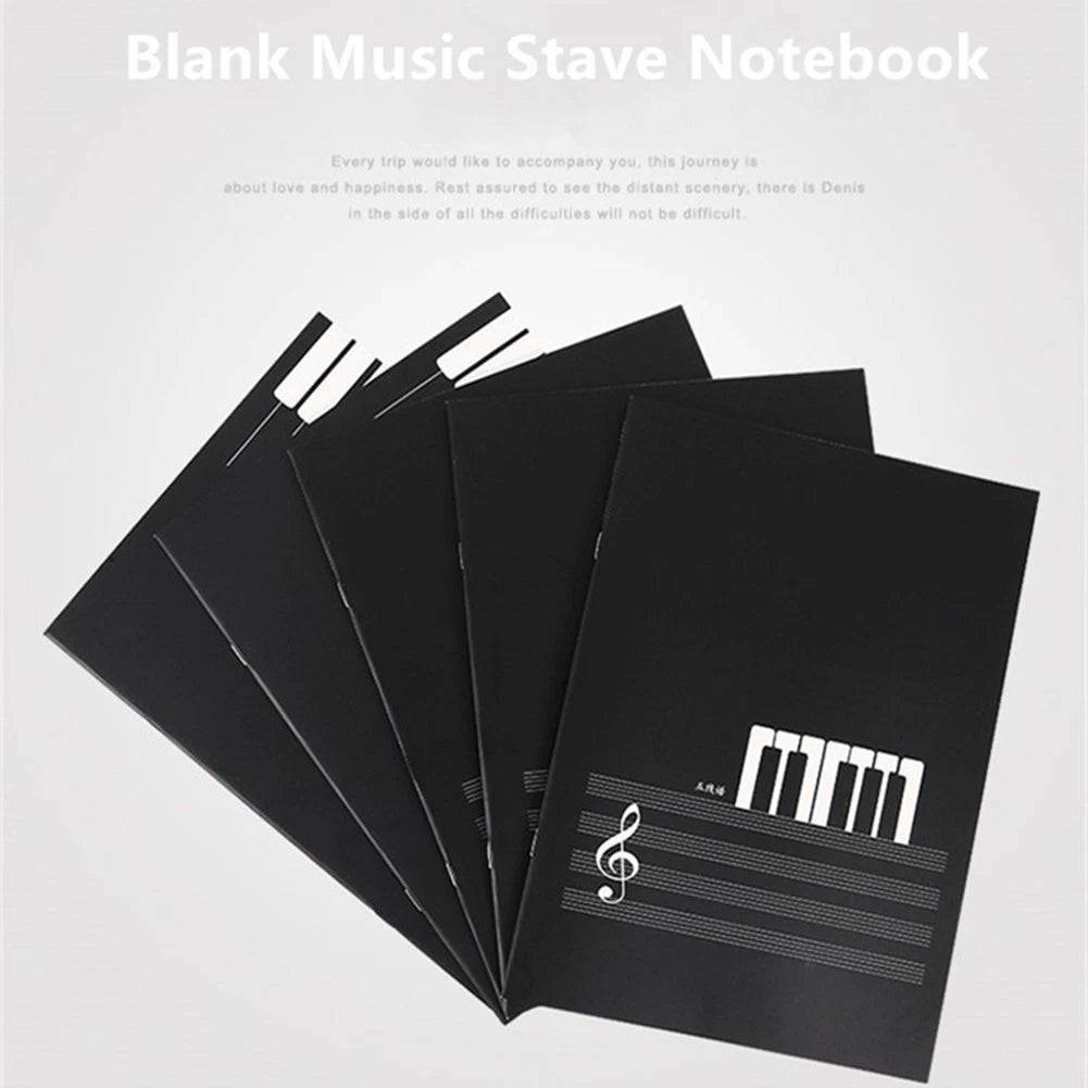 Blank Music Notebook Double-Sided Manuscript for Musicians