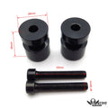 Black Swingarm Spools 8mm Thread for Honda CBR954RR (2002–2003)