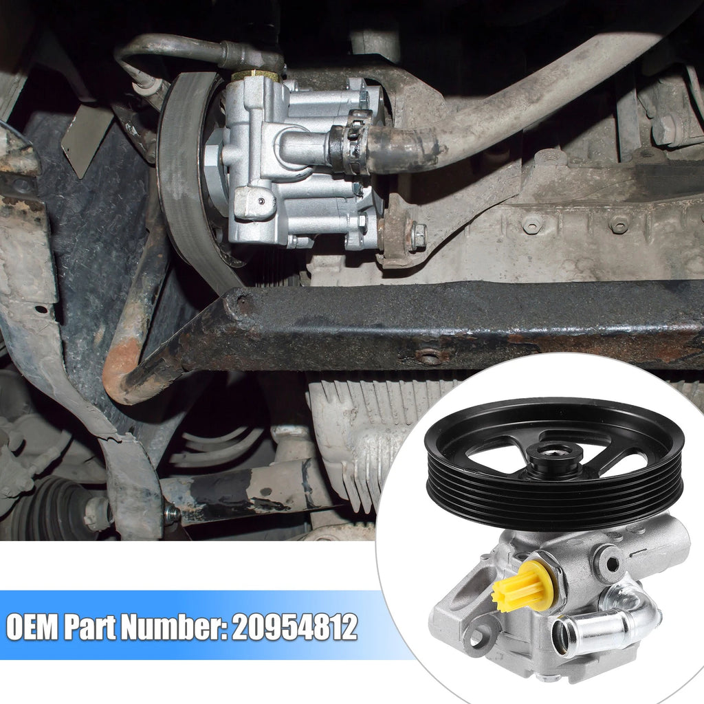 Power Steering Pump with Pulley Replacement for Chevy Traverse (2009–2017)