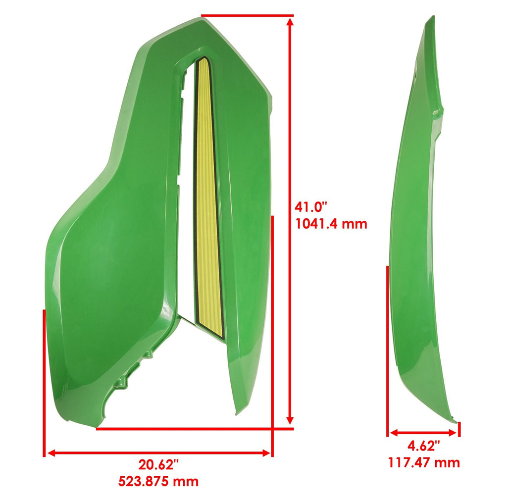 Right Hood Panel Replacement for John Deere X300 X300R X304 (2010–2017)