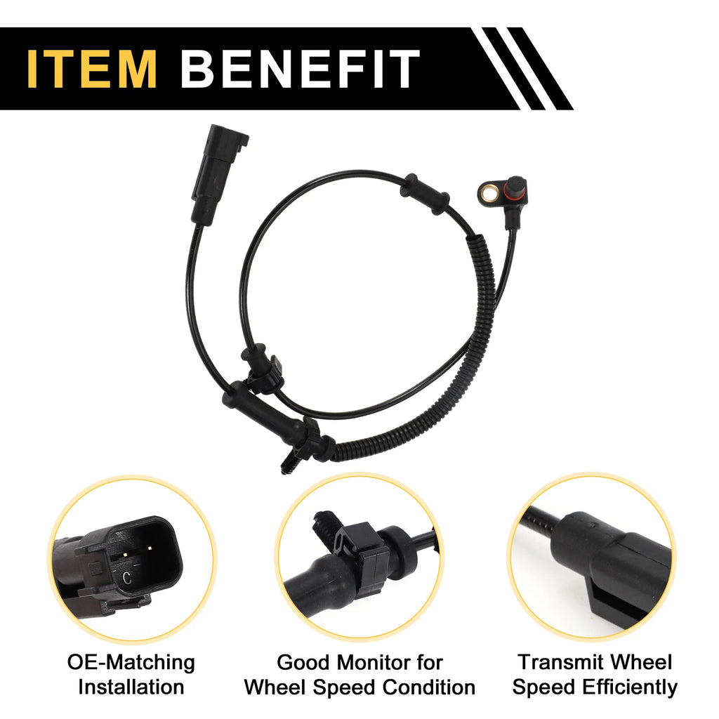 ABS Wheel Speed Sensor No. 68060333AA for Ram 1500 (2011–2012) Front Left Right