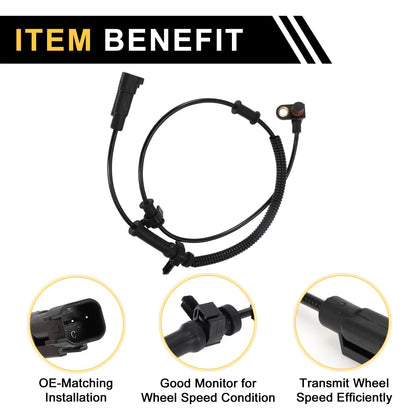 ABS Wheel Speed Sensor No. 68060333AA for Ram 1500 (2011–2012) Front Left Right