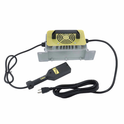 18A Battery Charger for E-Z-GO TXT Golf Carts (36V, IP67 Waterproof, D-Type Plug)
