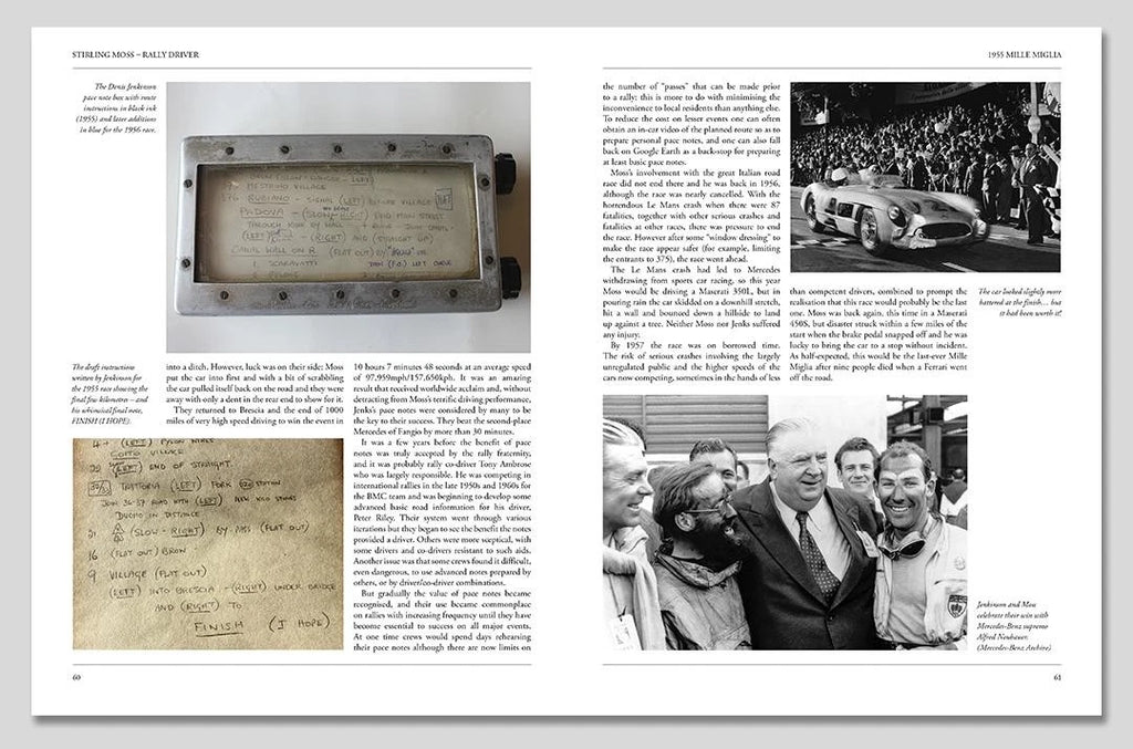 Stirling Moss Rally Driver Book
