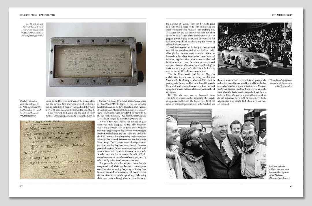 Stirling Moss Rally Driver Book