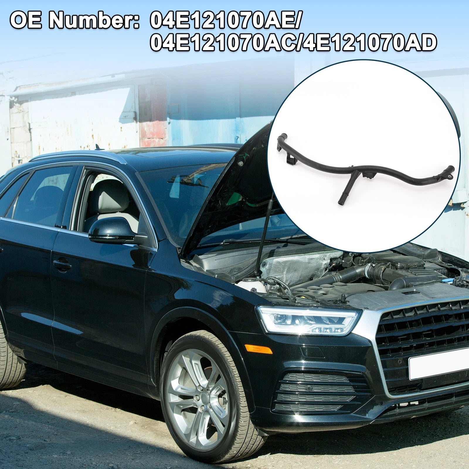 Radiator Hose Coolant Pipe for Audi Q3 1.4 TFSI (2015–2024)