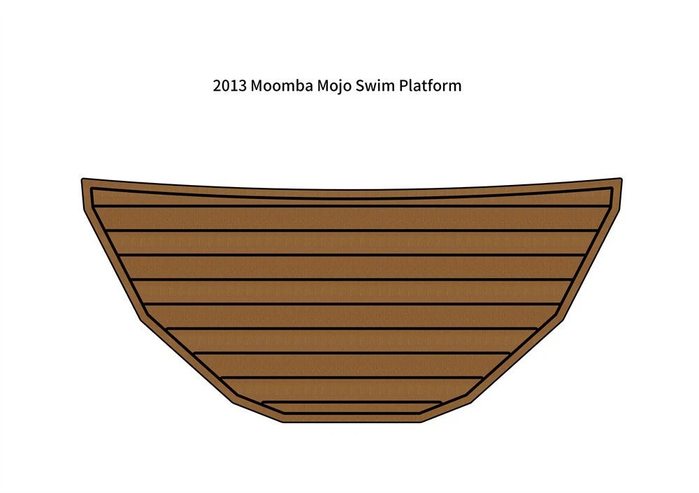 EVA Foam Swim Platform Step Pad for Moomba Mojo (2013)