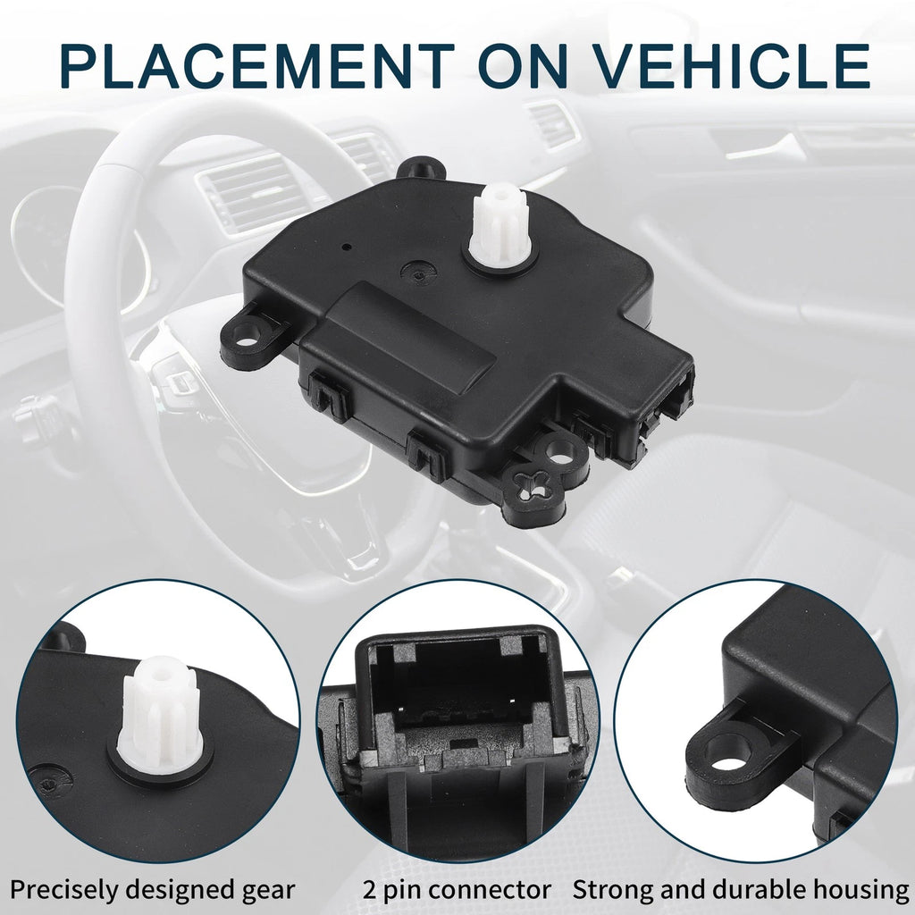 HVAC Heater Blend Door Actuator Replacement for Dodge Ram (2009–2010)