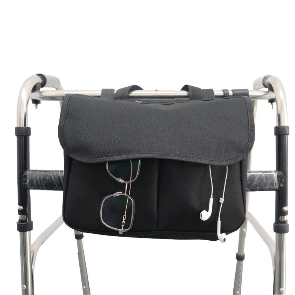 Walkers for Wheelchairs - 600D Oxford Fabric, Ample Storage Space