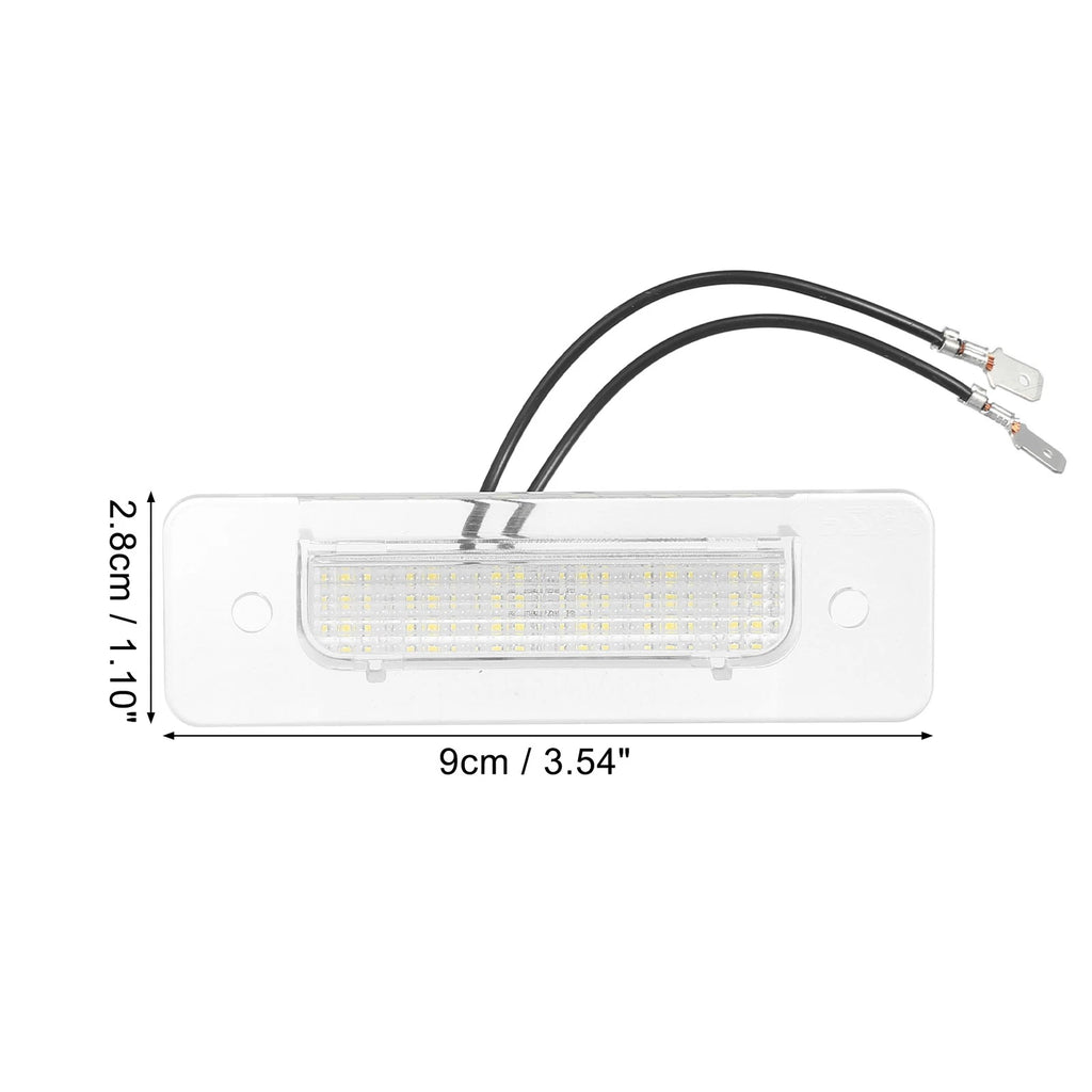 2X LED License Plate Light for BMW 325i (1987–1992)