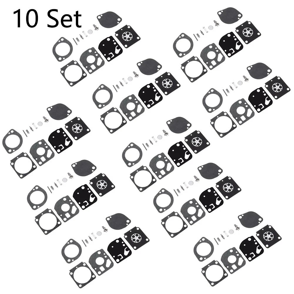 Set of 10 Carburetor Repair Kits for STIHL BR500 BR550 BR600 (ZAMA RB-134)