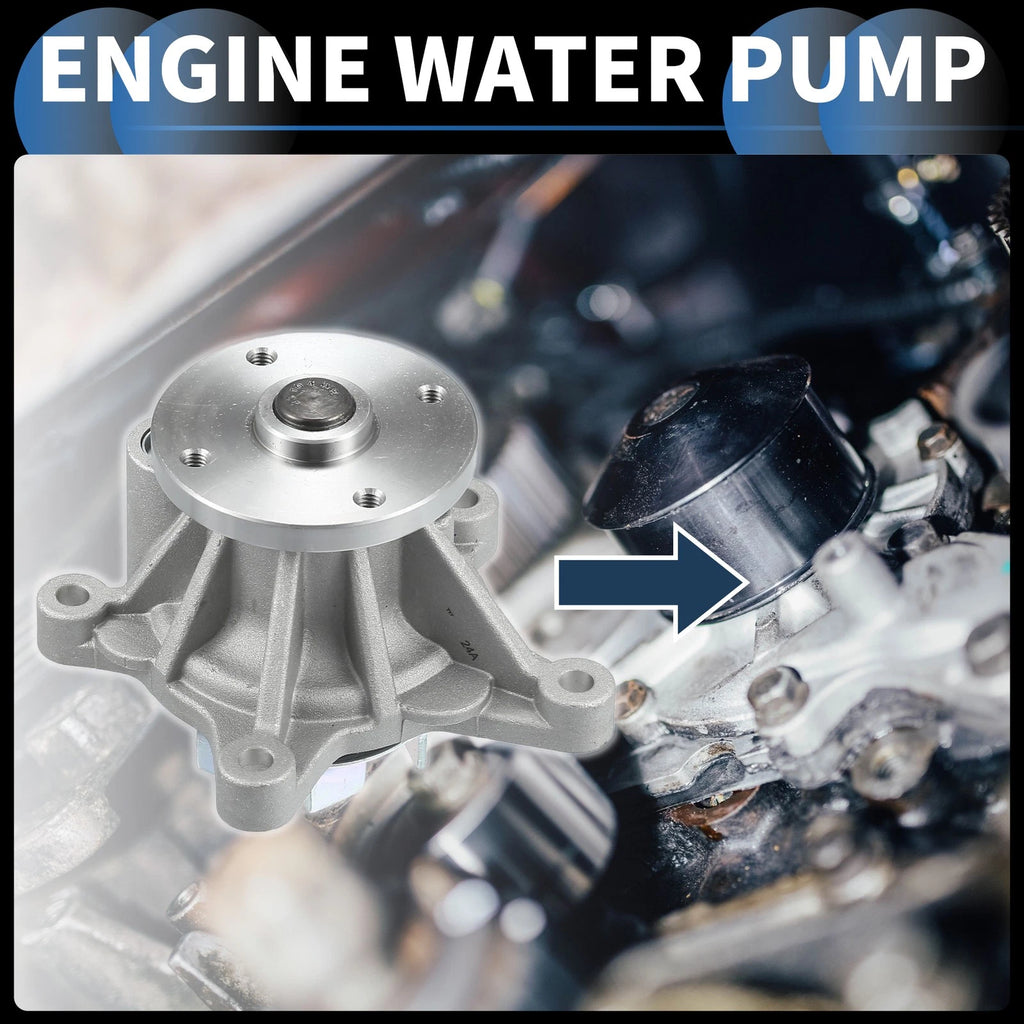 Water Pump with Gasket Kit for Hyundai Accent Creta Elantra (2000–2022)