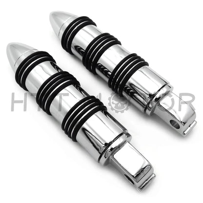 Chrome Foot Pegs for Victory Hammer Vegas 8 Ball (Front & Rear)