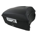 Matte Black King Trunk Backrest Mount Rack for Harley Touring (1997–2008)