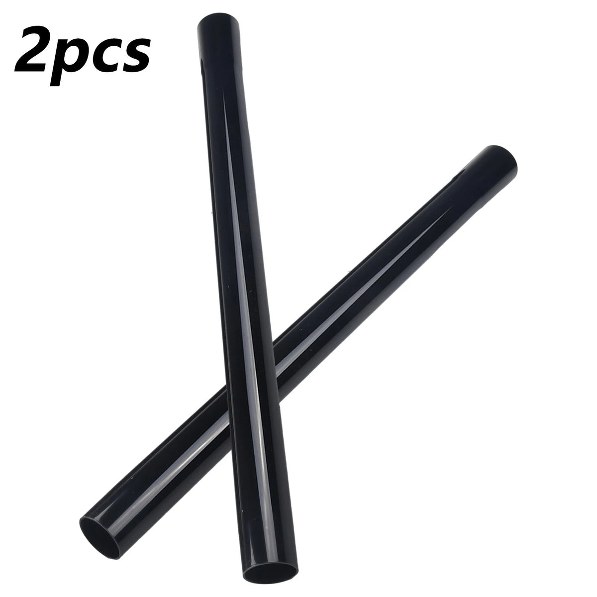 2X Vacuum Cleaner Attachment 45cm Plastic Wand Tube Hose Extension