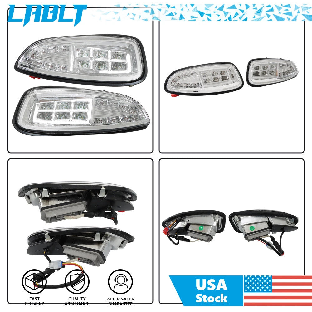 LED Headlights & Tail Lights Full LED Light Kit for EZGO RXV (2016–Present)