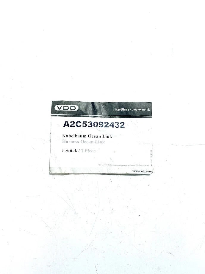 VDO A2C53092432 Ocean Link Harness for