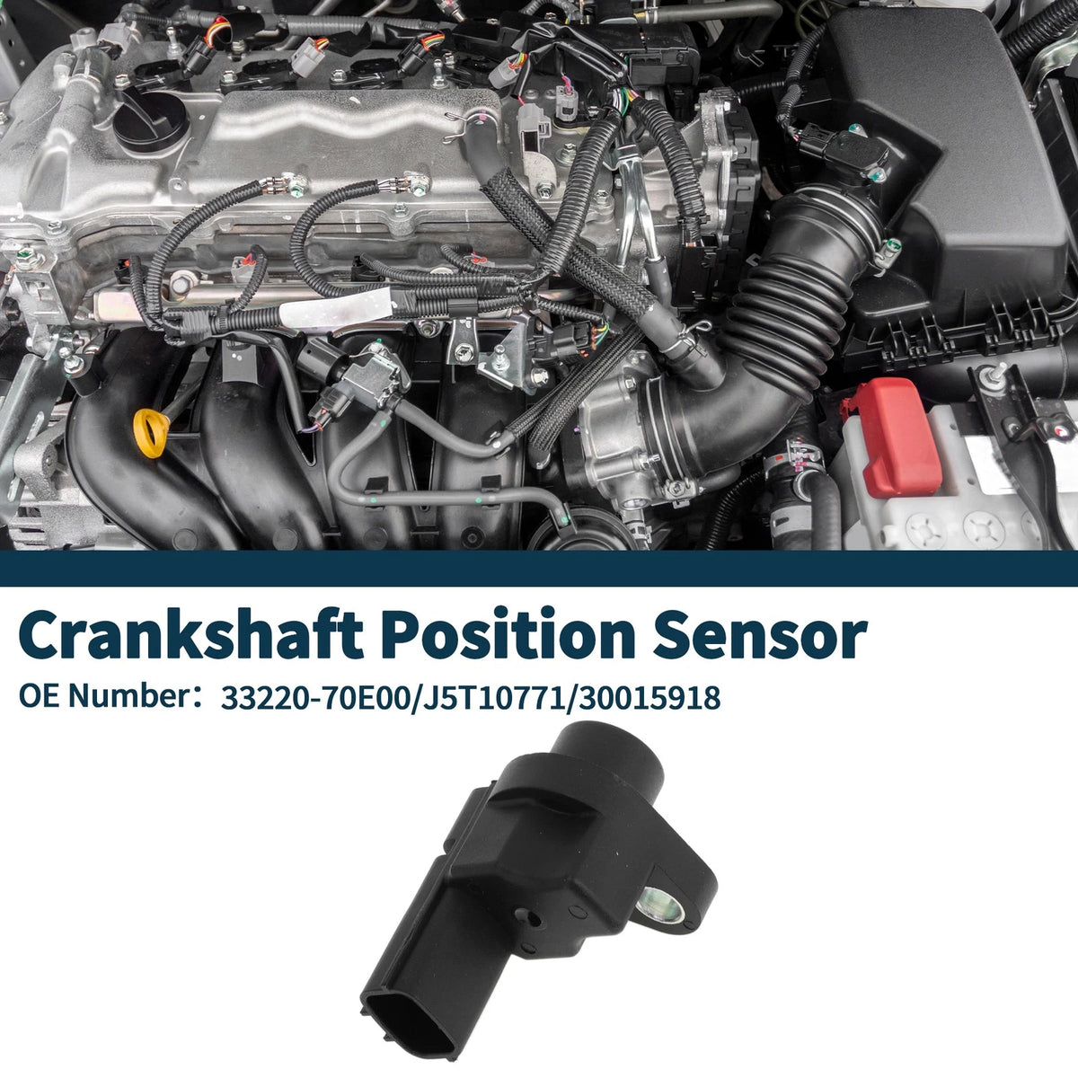 Crankshaft Position Sensor for Chevrolet Metro 1.0 1.3 (1998–2000)