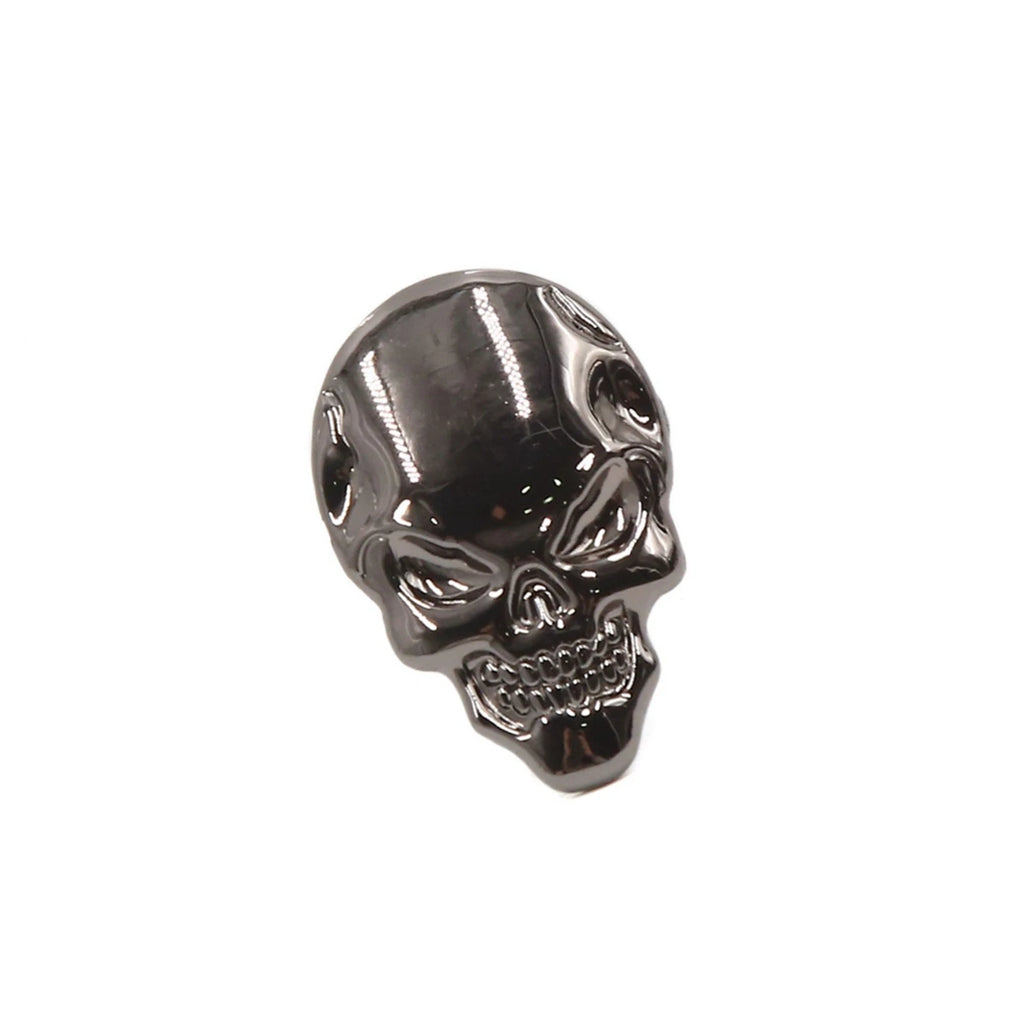 3D Motorcycle Emblem Badge Decal Skeleton Skull Replacement for Universal (Any Year)